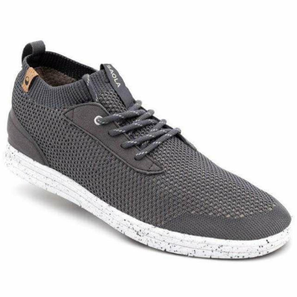 Size 7.5 Saola Charcoal Gray Mindo Slip On Sneakers
